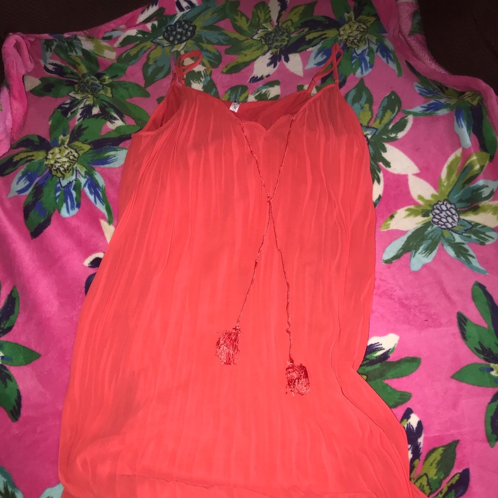 Spaghetti strap maxi dress